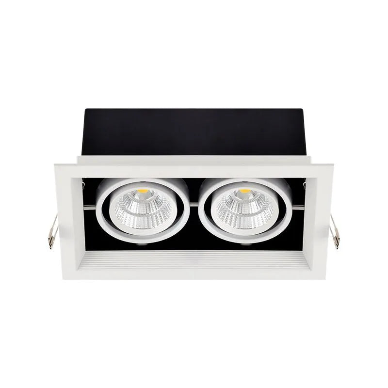 FOCO PUZZLE 2xE27 BLANCO PARA PAR30