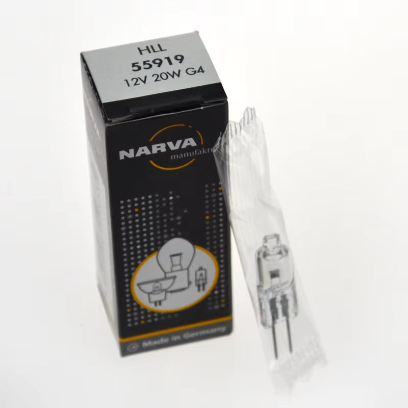 AMPOLLETA 12V 20W G4 NARVA MICROSCOPIO (12345 NARVA)