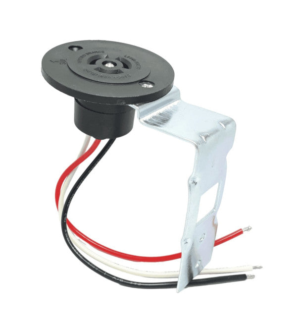 BASE FOTOCELDA 3 PINES CON SOPORTE PARA LUMINARIA