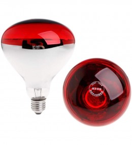 AMPOLLETA INFRARROJA 250W 220V E27