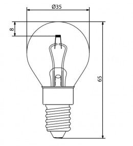 AMPOLLETA MICROSCOPIO 8001 E14 6V 4.35A 26.1W DR. FISCHER