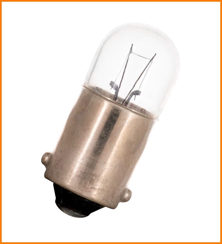 AMPOLLETA MINIATURA Ba9s 24V 25mA 0.6W T9x23