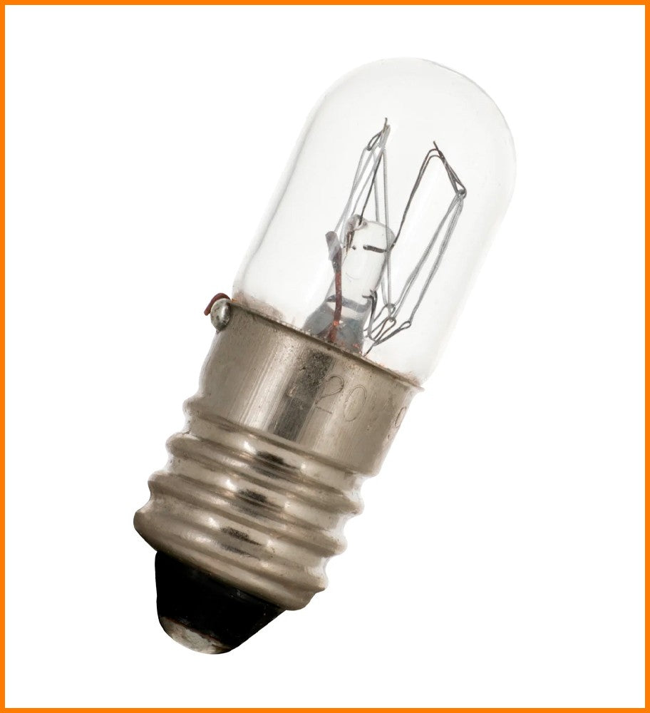 AMPOLLETA MINIATURA E10 130V 20mA 2.6W T10x28 ORBITEC