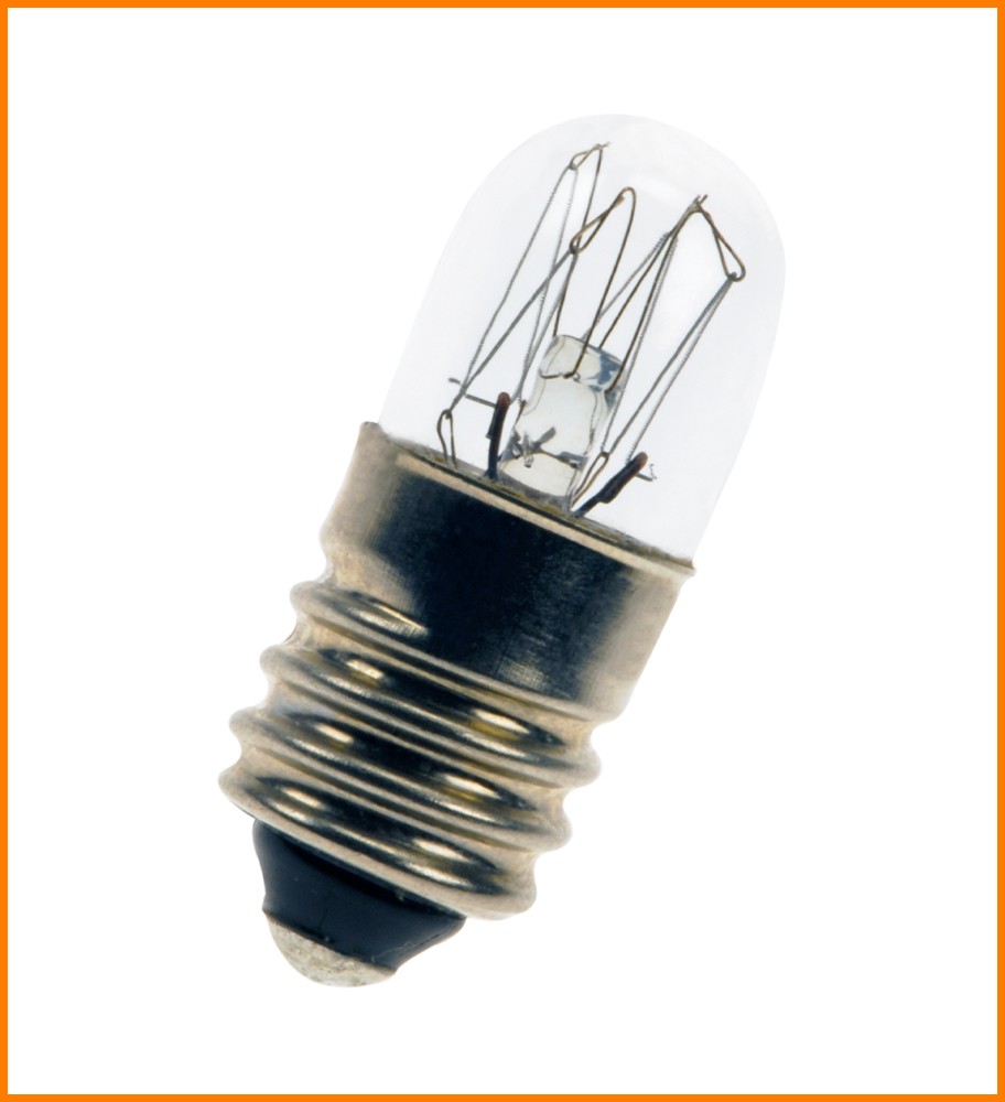 AMPOLLETA MINIATURA E10 220V 14mA 3W T9x23 E-23.220.014