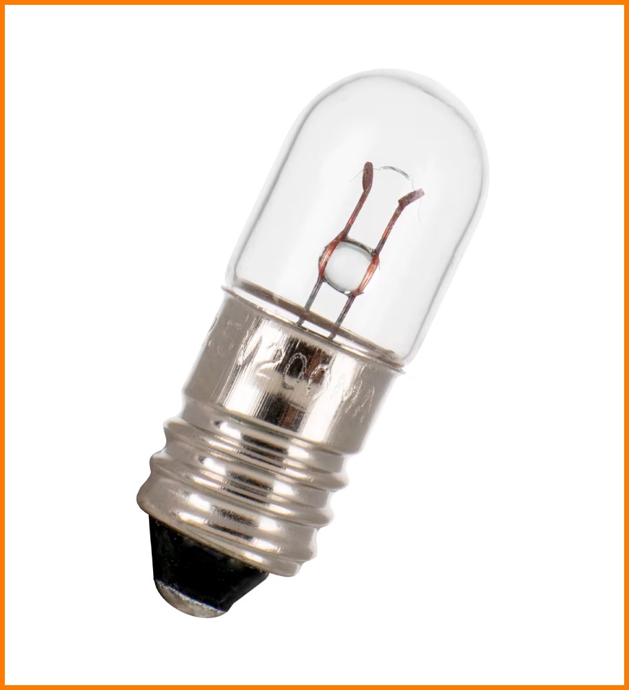 AMPOLLETA MINIATURA E10 3.5V 200mA 0.7W T10x28 E-28.003.200