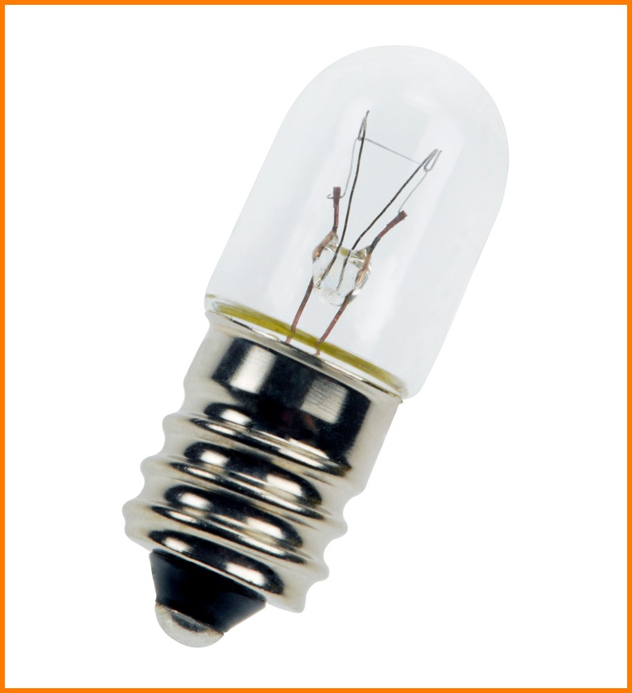 AMPOLLETA MINIATURA E12 130V 46mA 6W T13x34 E-34.130.006