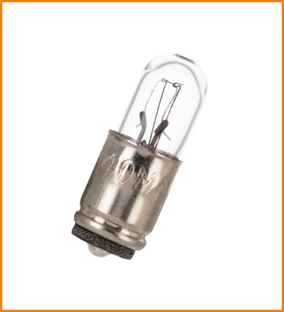 AMPOLLETA MINIATURA MIDGET GROOVED 28V 40mA T1 3/4
