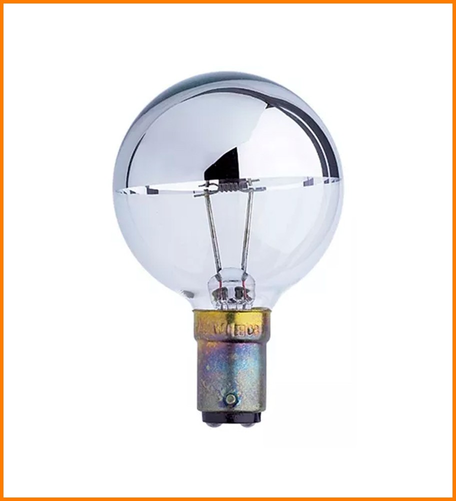 AMPOLLETA PABELLON APOLLON 24V 50W Ba15Dd ESPEJO SUPERIOR MAP-24.50