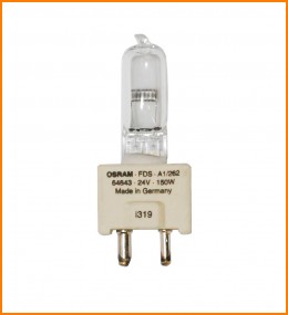 AMPOLLETA 64643 24V 150W GY9.5 LL OSRAM PROYECCION (5974 PHILIPS)