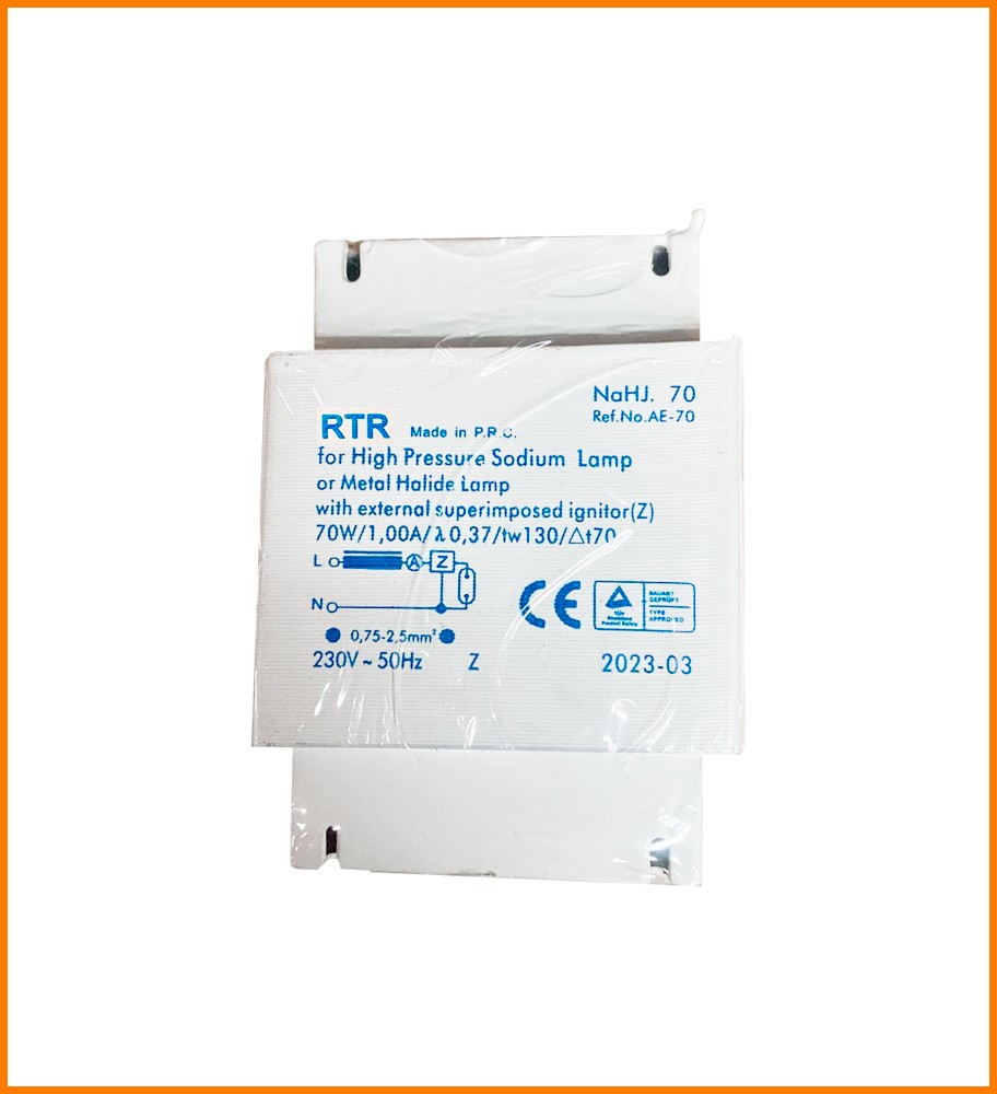 BALLAST MAGNETICO 70W SODIO-HALURO