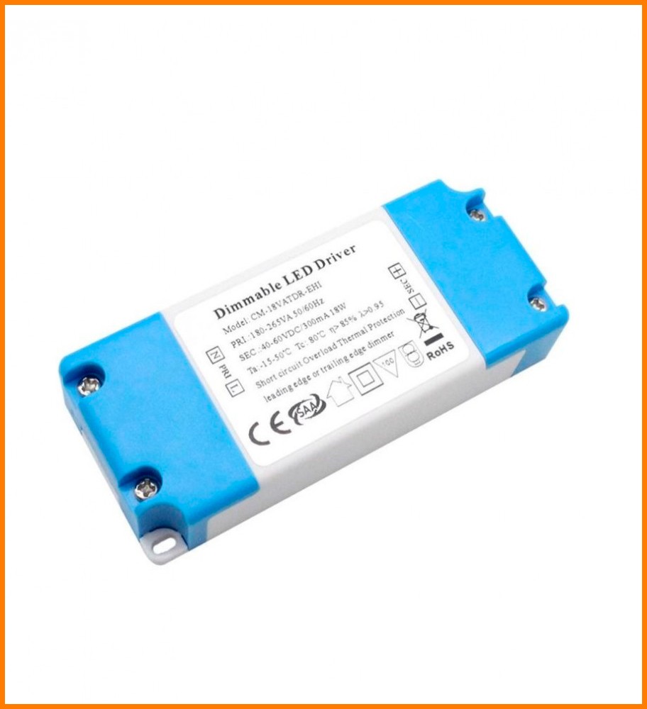 DRIVER LED DIMEABLE 10W-18W 300mA PARA FOCO M-ALITE