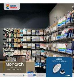 FOCO LED 30W 4000K REDONDO EMBUTIDO OPAL KATANA