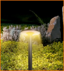 LUMINARIA BOLLARD ROMA 20W 3000K