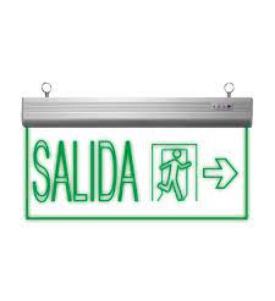SENALETICA LED SALIDA A LA DERECHA