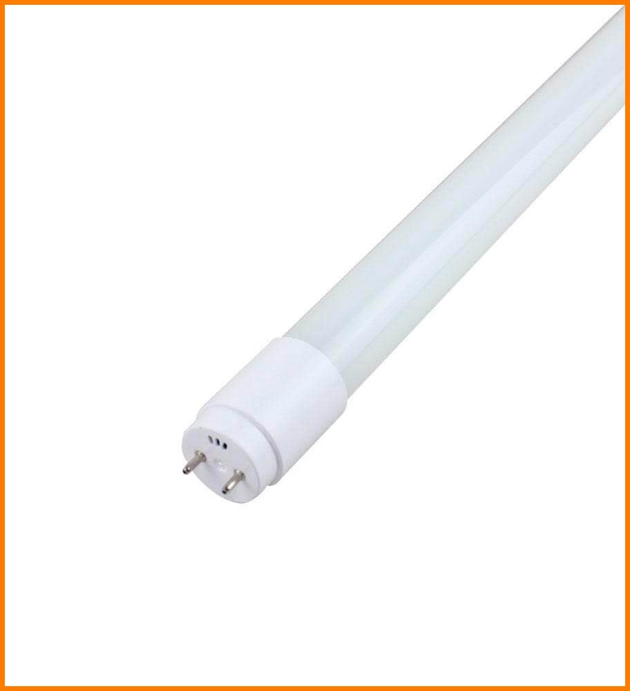 TUBO LED 9W 3000K CALIDO T8 0.6MT VIDRIO