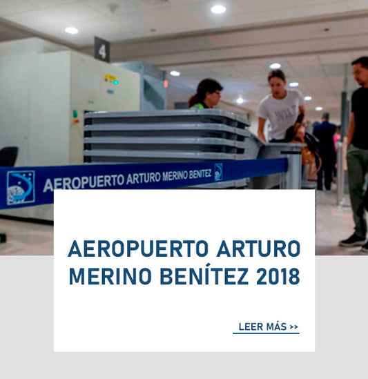 Aeropuerto Arturo Merino Benitez 2018