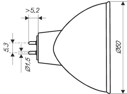 AMPOLLETA PROYECCION 13629 EKE 21V 150W GX5.3 PHILIPS