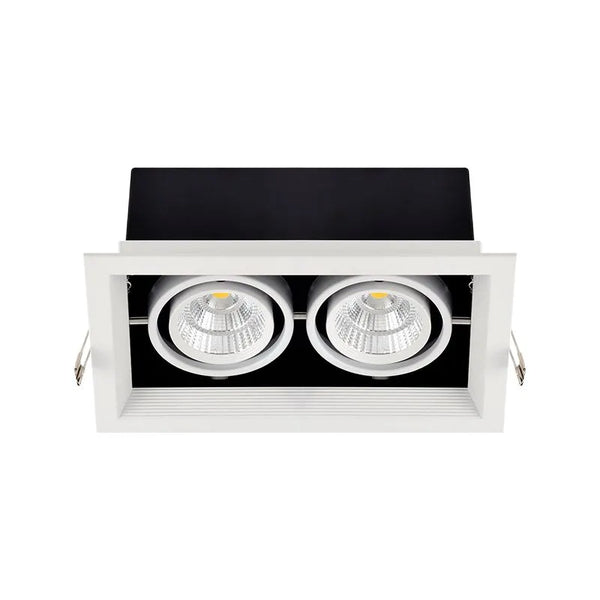 FOCO PUZZLE 2xE27 BLANCO PARA PAR30