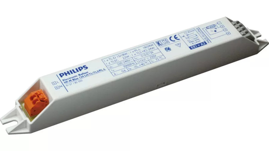 BALLAST ELECTRONICO 1x18W-1x24W PL-L/T5 BLUE 124 PHILIPS
