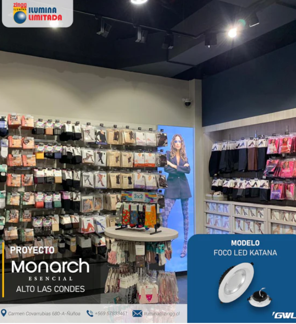 FOCO LED 30W 4000K REDONDO EMBUTIDO OPAL KATANA