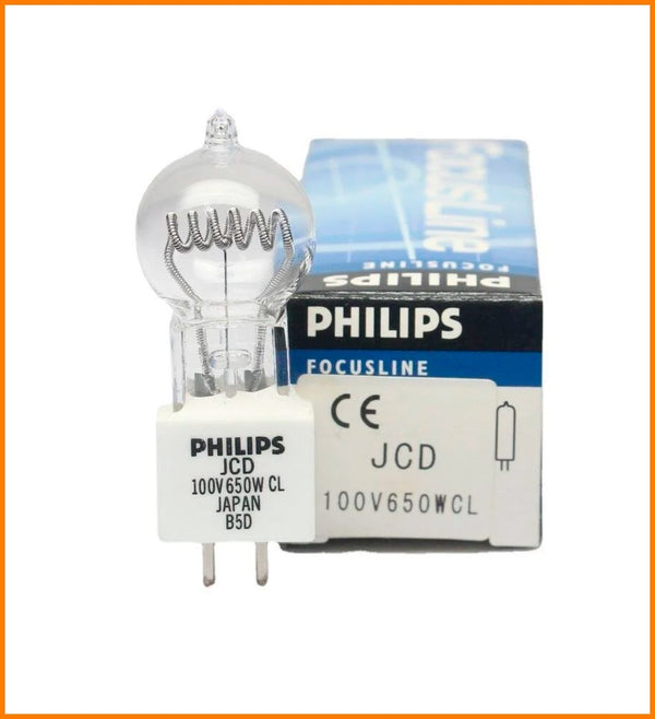 AMPOLLETA JCD 100V 650W G6.35 PHILIPS ESTUDIO