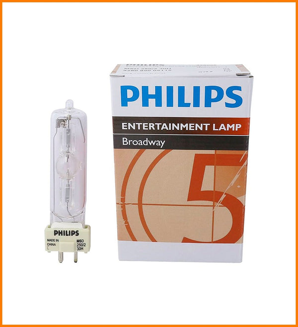 AMPOLLETA MSD 250/2 250W GY9.5 PHILIPS ESTUDIO