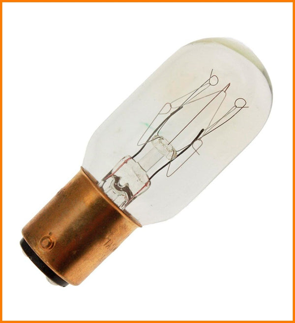 AMPOLLETA MINIATURA Ba15d 130V 25W T22x65 TB-570.130.025