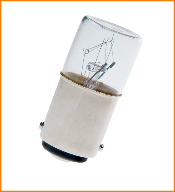 AMPOLLETA MINIATURA Ba15d 130V 5W T16x35 B-35.130.005