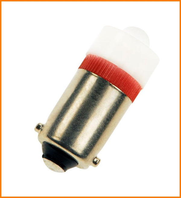 AMPOLLETA MINIATURA LED Ba9s 110-130V AC/DC ROJO LB-240.1C.130.R