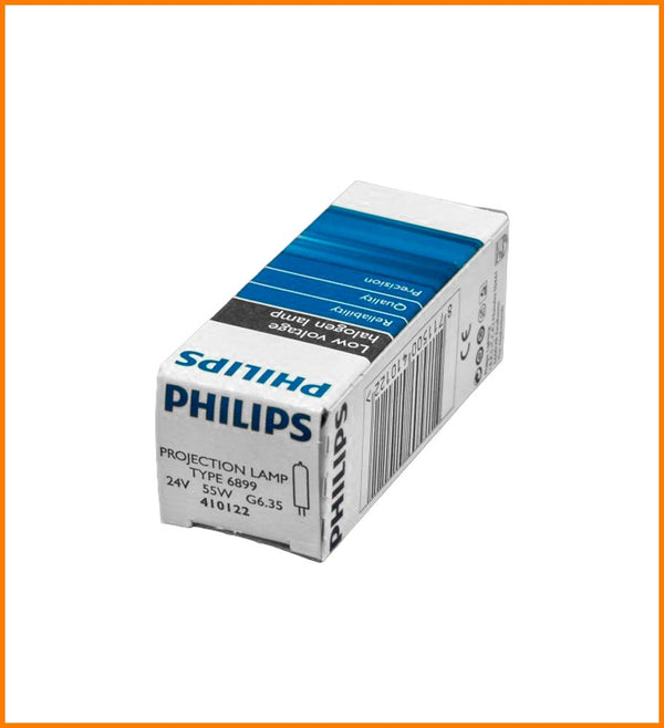 AMPOLLETA 6899 24V 55W G6.35 PABELLON PHILIPS