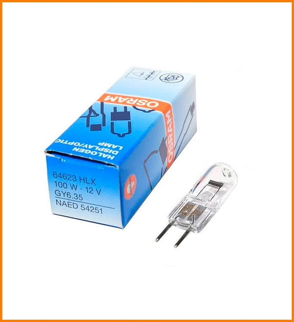 AMPOLLETA 64623 12V 100W G6.35 EVA OSRAM PROYECCION (7724-55935)