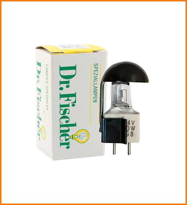 AMPOLLETA QUIROFANO MILLION 24V 50W G8 CON SOMBRERO DR FISCHER