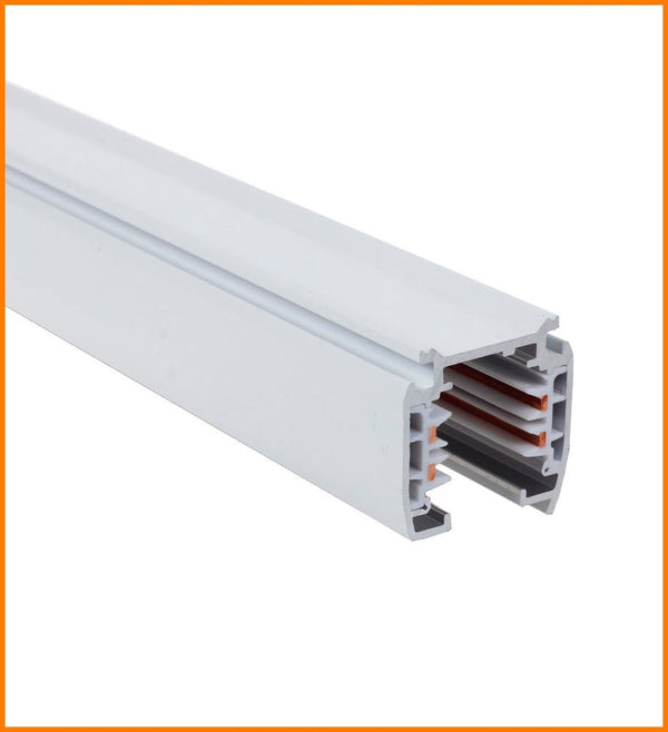RIEL ELECTRIFICADO 2MT TRIFASICO BLANCO M-ALITE